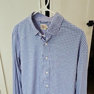 Men's Blue Checkered Shirt